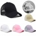 2018 Ponytail Baseball Cap  Messy Bun Baseball Hat Snapback Sport Sun Caps  eb-97181739
